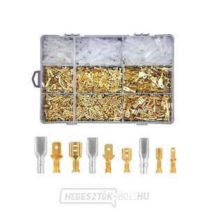 Csatlakozó, dugaszoló, kupakos rögzítő 2,8-4,8-6,3mm - készlet 900db Csatlakozó, dugaszoló, kupakos rögzítő 2,8-4,8-6,3mm - készlet 900db gallery main image