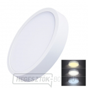 Solight LED mini panel CCT, szerelt, 24W, 1800lm, 3000K, 4000K, 6000K, kör alakú, kerek gallery main image