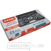 Menetes bitek és menetes szemek M12-M20 - 23db Előnézet 