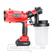 Szórópisztoly HVLP akkumulátor SHARE20V, 20V Li-ion, 2000mAh Szórópisztoly HVLP akkumulátor SHARE20V, 20V Li-ion, 2000mAh náhled