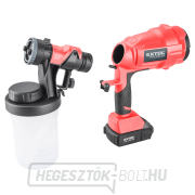 Szórópisztoly HVLP akkumulátor SHARE20V, 20V Li-ion, 2000mAh náhled