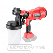 Szórópisztoly HVLP akkumulátor SHARE20V, 20V Li-ion, akkumulátor és töltő nélkül Szórópisztoly HVLP akkumulátor SHARE20V, 20V Li-ion, akkumulátor és töltő nélkül gallery main image