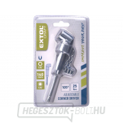 Sarokcsatlakozó/fúrószár tartó, 1/4 Sarokcsatlakozó/fúrószár tartó, 1/4