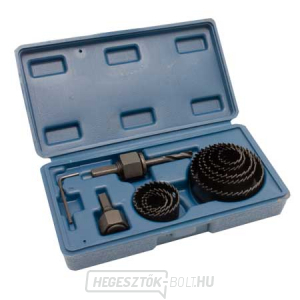 11 db-os körfűrész készlet 19-63 mm-es fához 11 db-os körfűrész készlet 19-63 mm-es fához gallery main image