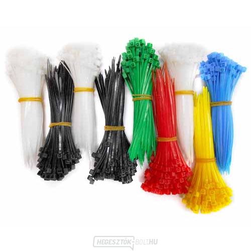 Rögzítőszalag készlet 2,5x100mm színes - 900 db