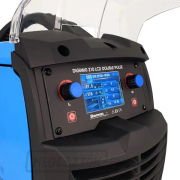 Sherman Synergic inverteres hegesztő DIGIMIG 210 LCD DOUBLE PULSE + MIG zseblámpa + kábelek + motorháztető V7A Előnézet 