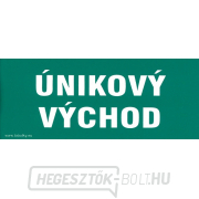 Menekülési kijárat 210x87mm - matrica Menekülési kijárat 210x87mm - matrica gallery main image