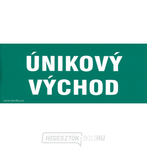 Menekülési kijárat 210x87mm - matrica Menekülési kijárat 210x87mm - matrica gallery main image