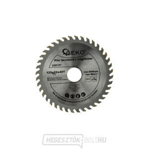 GEKO Videó fűrészlap 125x22x40T GEKO Videó fűrészlap 125x22x40T gallery main image