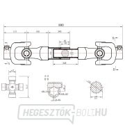 80 cm-es kardántengely (vágó)(1) Előnézet 