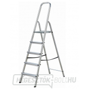 ELKOP Egyoldalas alumínium lépcsők ALW 405 - 5 lépcsőfok gallery main image