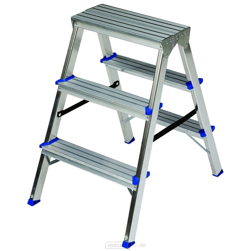 ELKOP Kétoldalas alumínium lépcső DHR 403 - 3 lépcsőfok