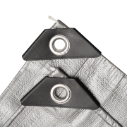 Ponyva Procraft ST10x15 200g/m2 vízálló hálós 10x15 m ezüst | ST10x15 Előnézet 