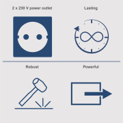 Scheppach SG 3200x Frame generátor 2800 W AVR vezérléssel náhled