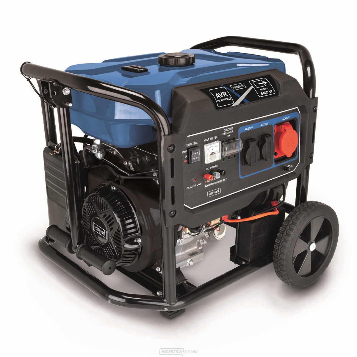 Scheppach SG 7100x Frame generátor 5400 W AVR vezérléssel