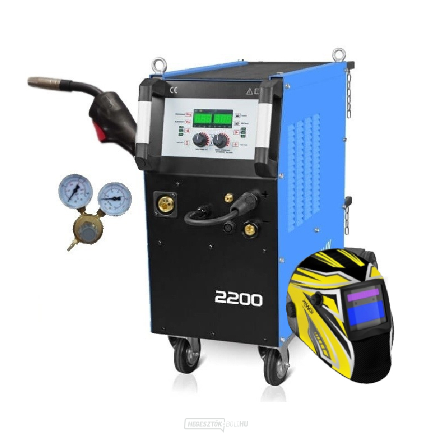 Kühtreiber KITin 2200 Multi Mig Synergic + égő + szelep + motorháztető