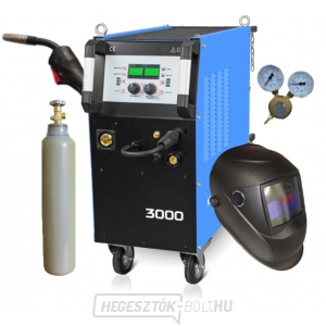 KÜHTREIBER KITin 3000 Multi MIG Synergic + zseblámpa + szelep + burkolat + CO2 palack gallery main image