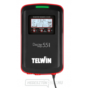 Mikroprocesszoros töltő Doctor Charge 55 Connect Telwin