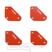 Mágneses négyzethegesztő mini, 4 darabos készlet, 45°-90°-135°, terhelhetőség 4kg-ig Előnézet 