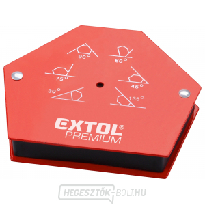 Hegesztő mágnes, 30°-45°-60°-75°-90°-135°, teherbírás 22 kg-ig Hegesztő mágnes, 30°-45°-60°-75°-90°-135°, teherbírás 22 kg-ig gallery main image