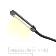 Munkalámpa, rugalmas, 500 lm, USB töltés, 500 lm COB + 140 lm LED náhled