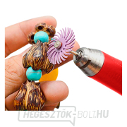 Radiális sörte tárcsák, 52 db-os készlet, P80, P120, P220, P400, P600, P1000, P2500 náhled