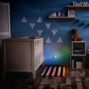 Solight Night LED RGB lámpa fényérzékelővel, választható fényszín, 230V Előnézet 