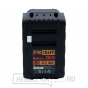 Akkumulátor 20V Li-ion, 8000mAh Procraft 20/8 | 20/8 Előnézet 