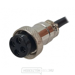 Sherman TIG 4 tűs vezérlőcsatlakozó Spoolgun/MIG 200M Sherman TIG 4 tűs vezérlőcsatlakozó Spoolgun/MIG 200M gallery main image