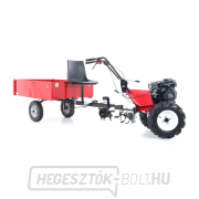 Eurosystems EURO5 EVO 2+1 LONCIN kultivátor differenciálművel 2x nyíl kerekekkel 5x10 kocsival L - SET 3 náhled