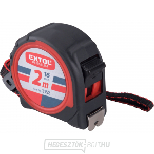 Mérőszalag, 2m, szalagszélesség 16mm Mérőszalag, 2m, szalagszélesség 16mm gallery main image