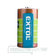 Lítium akkumulátor, 3V (CR123A), 1600mAh gallery main image