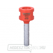 Gyémánt csiszolókorona, O 10mm, menet M14 Gyémánt csiszolókorona, O 10mm, menet M14 gallery main image