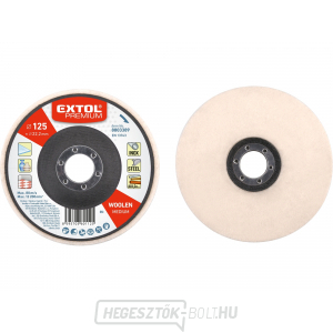 Polírozó kerék filc/filc, körben egyenes, O 125x15mm Polírozó kerék filc/filc, körben egyenes, O 125x15mm gallery main image