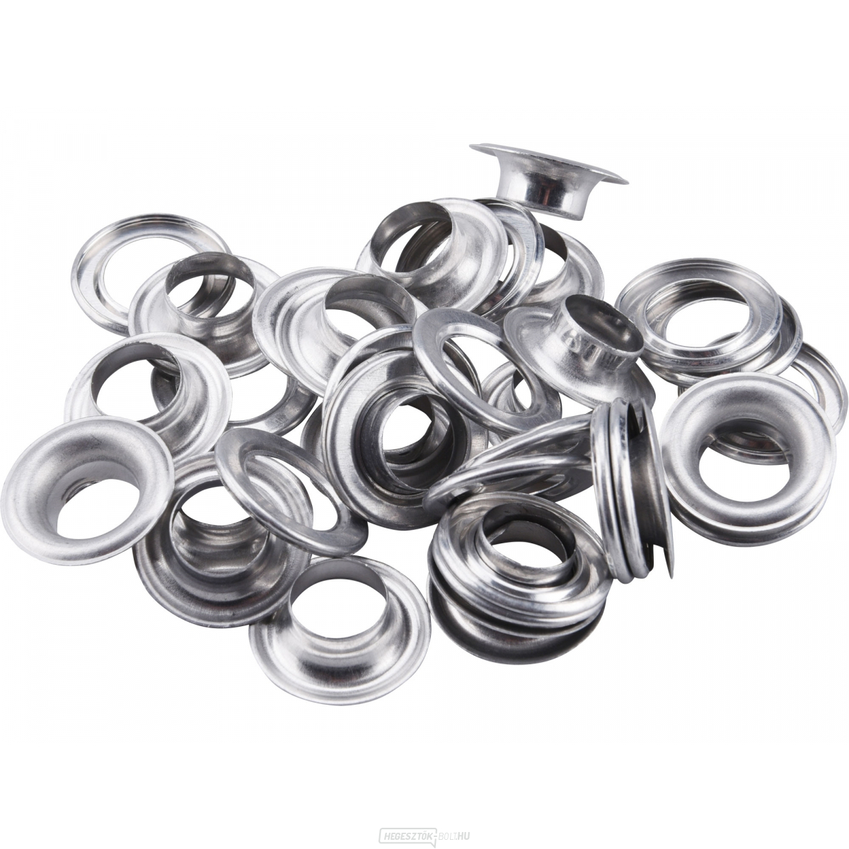 Alumínium szemek vitorlához 20 db, O 23/12mm