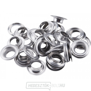 Alumínium szemek vitorlához 20 db, O 23/12mm Alumínium szemek vitorlához 20 db, O 23/12mm gallery main image