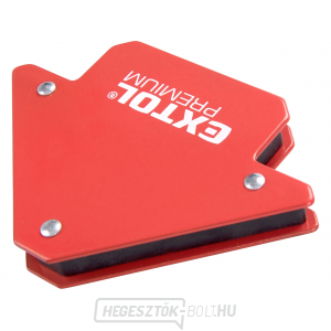 Hegesztő mágnesszög, 45°-90°-135°, terhelhetőség 11kg-ig Hegesztő mágnesszög, 45°-90°-135°, terhelhetőség 11kg-ig gallery main image