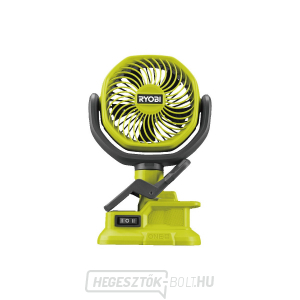 Ryobi RCF18-0 akkumulátorventilátor ONE+ csipesszel (akkumulátor és töltő nélkül)