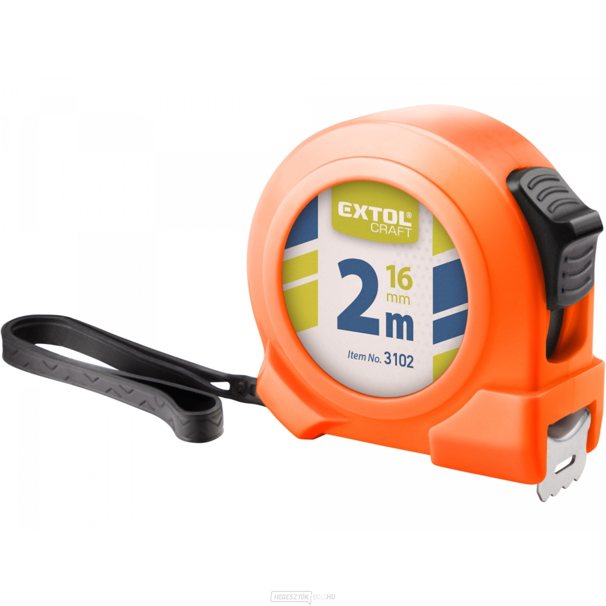 Mérőszalag, 2m, szalagszélesség 16mm