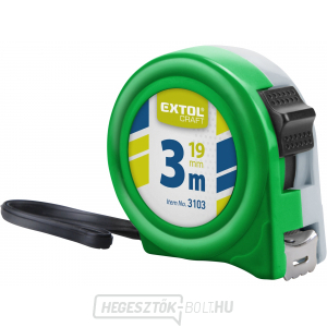Mérőszalag, 3m, szalagszélesség 19mm Mérőszalag, 3m, szalagszélesség 19mm gallery main image