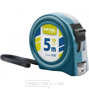 Mérőszalag, 5m, szalagszélesség 19mm Mérőszalag, 5m, szalagszélesség 19mm gallery main image