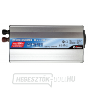 Feszültség átalakító 12/230V 600W + USB Előnézet 