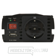 Feszültség átalakító 12/230V 600W + USB Előnézet 