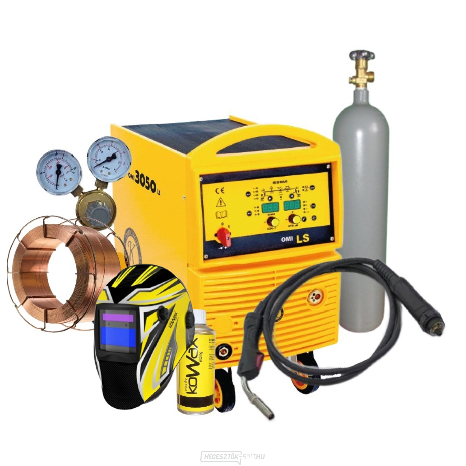 OMI 3050LS Synergy 4-csiga + fáklya + szelep + kupak + huzal + szórófej + teli CO2 palack