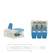 GEKO elektromos gyorscsatlakozók készlete 0,2-4 mm2 - 60 db Előnézet 