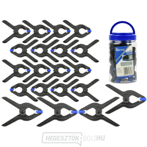 GEKO rugós bilincs készlet - 22 db GEKO rugós bilincs készlet - 22 db gallery main image