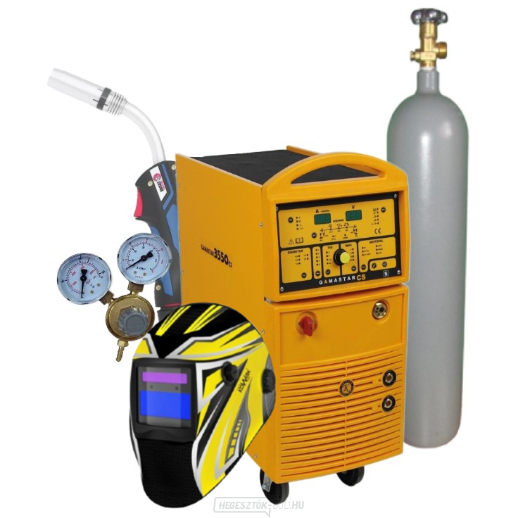 Omicron Gamastar 3550CS Synergy 4 szíjtárcsa + zseblámpa + szelep + motorháztető + CO2 palack