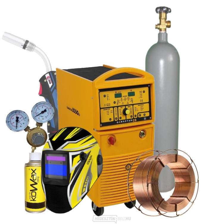 Omicron Gamastar 3550CS Synergy 4-csiga + fáklya + szelep + kupak + szórófej + drót + teli CO2 palack
