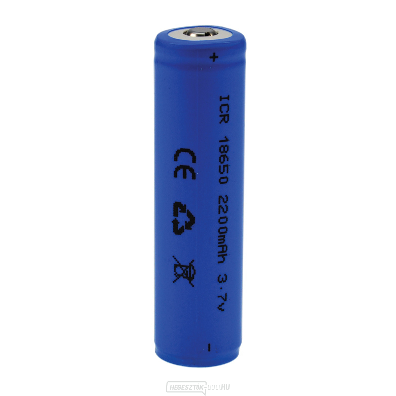 Solight Cserélhető akkumulátor típus 18650, 3,7V, Li-Ion 2200mAh