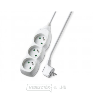 Hosszabbító kábel 3 aljzat 5m GETI GEC35 Hosszabbító kábel 3 aljzat 5m GETI GEC35 gallery main image